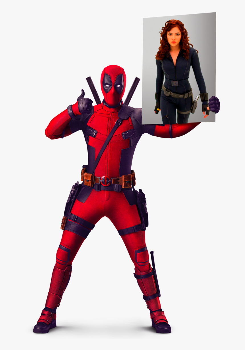 Full Body Deadpool Drawing, HD Png Download, Free Download