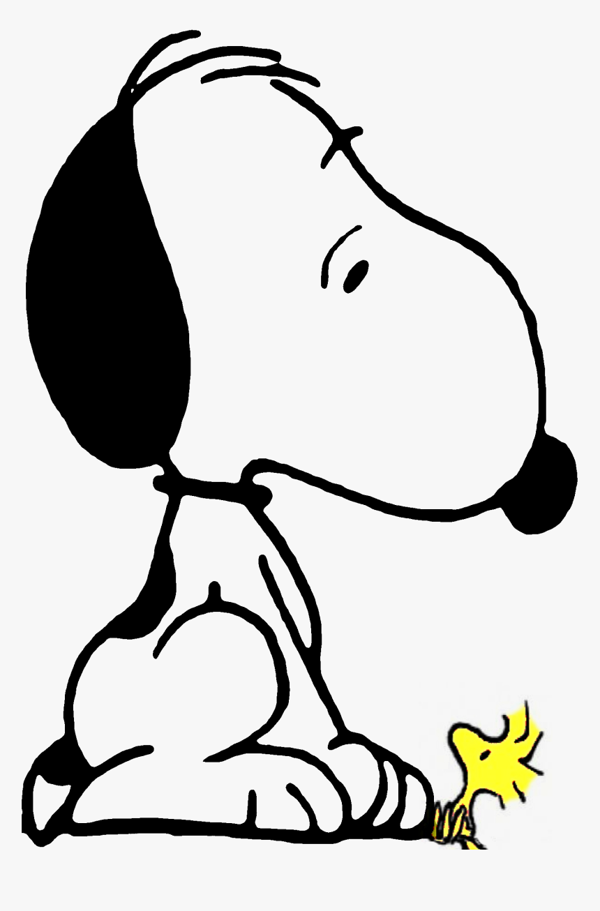 Snoopy Png - Como Dibujar A Snoopy Sentado, Transparent Png, Free Download