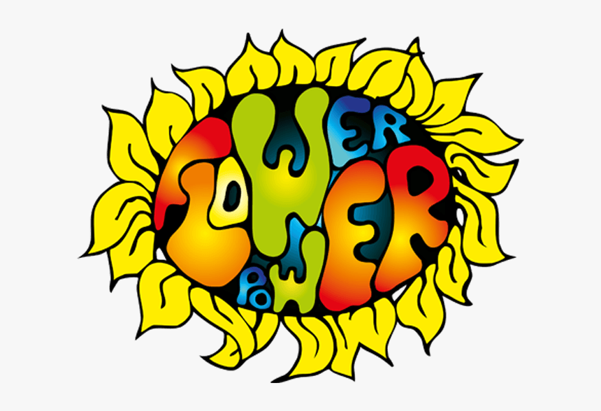 Flower Power 1960's Hippie, HD Png Download, Free Download