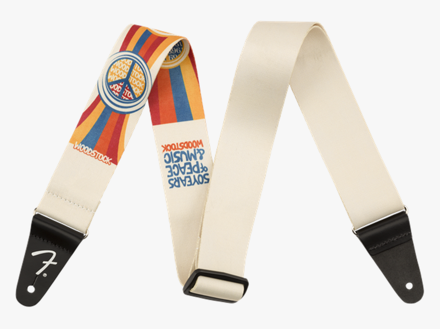 Fender Woodstock Strap, Peace, HD Png Download, Free Download