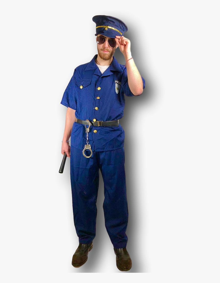 Police Man Costume - Police Officer, HD Png Download, Free Download