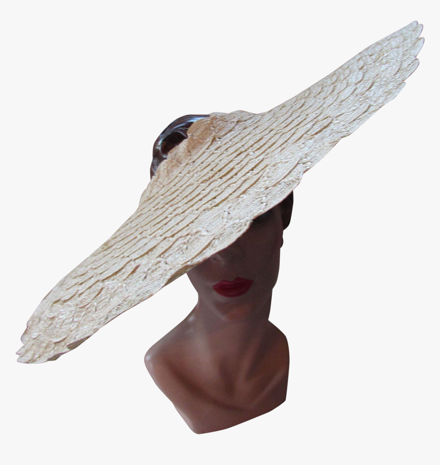 Cartwheel Hat Png Transparent Image - Headpiece, Png Download, Free Download