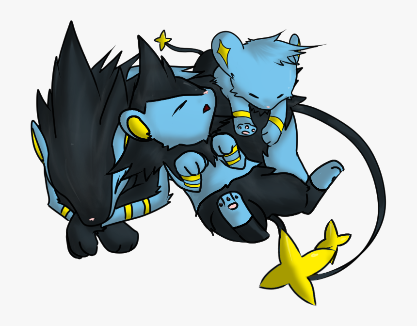 Shinx Evo Line - Cartoon, HD Png Download, Free Download