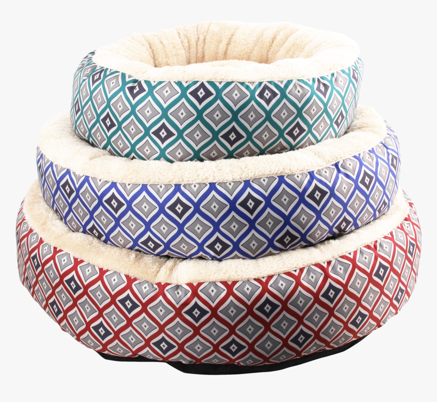 Round Dog Bed - Round Dog Bed Blue 25 Pawise, HD Png Download, Free Download