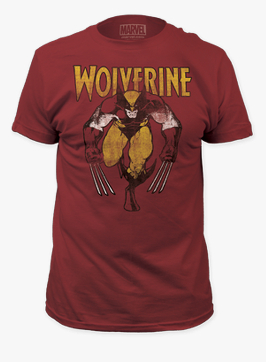 Wolverine Red T Shirt, HD Png Download, Free Download