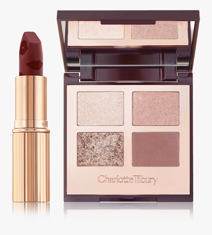 Charlottes Party Eyeshadow Duo With Exaggereyes Eyeshadow - Charlotte Tilbury Exaggerate Eyes Palette, HD Png Download, Free Download