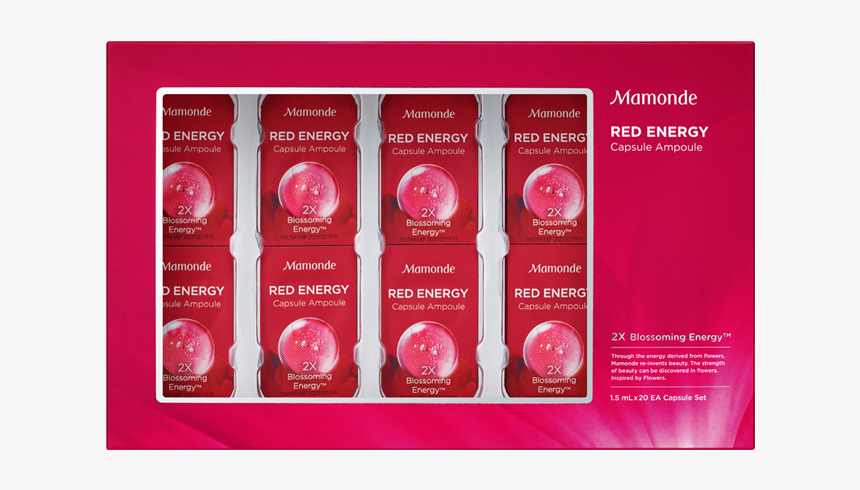 Mamonde Red Energy Capsule Ampoule, HD Png Download, Free Download