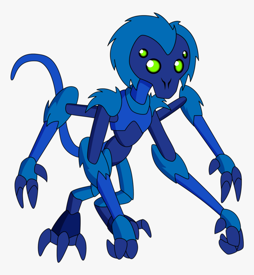 Spider Monkey Clipart Real - Ben 10 Spider Monkey Cartoon, HD Png Download, Free Download