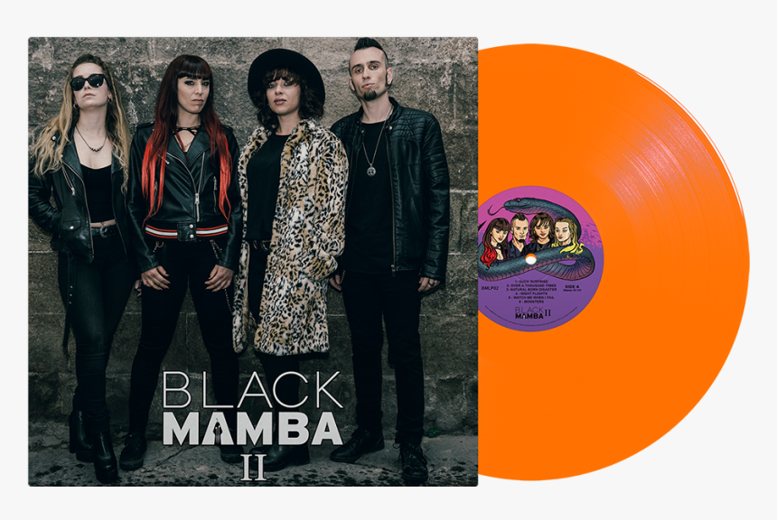Image Of Black Mamba Ii Limited Edition Orange Lp - Black Mamba Band, HD Png Download, Free Download