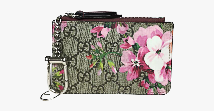 Gucci Wallet Flower Card Holder, HD Png Download, Free Download