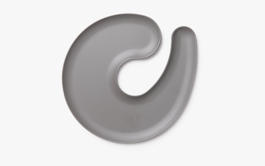 1handplate Small Matt Grey Plate With A Hole For A - Crescent, HD Png Download, Free Download