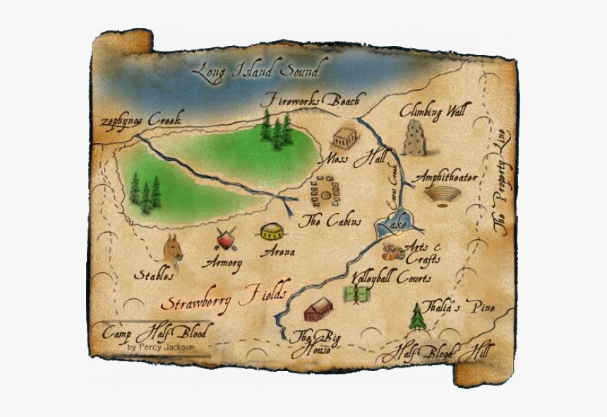 Maps Of Camp Half Blood, HD Png Download, Free Download