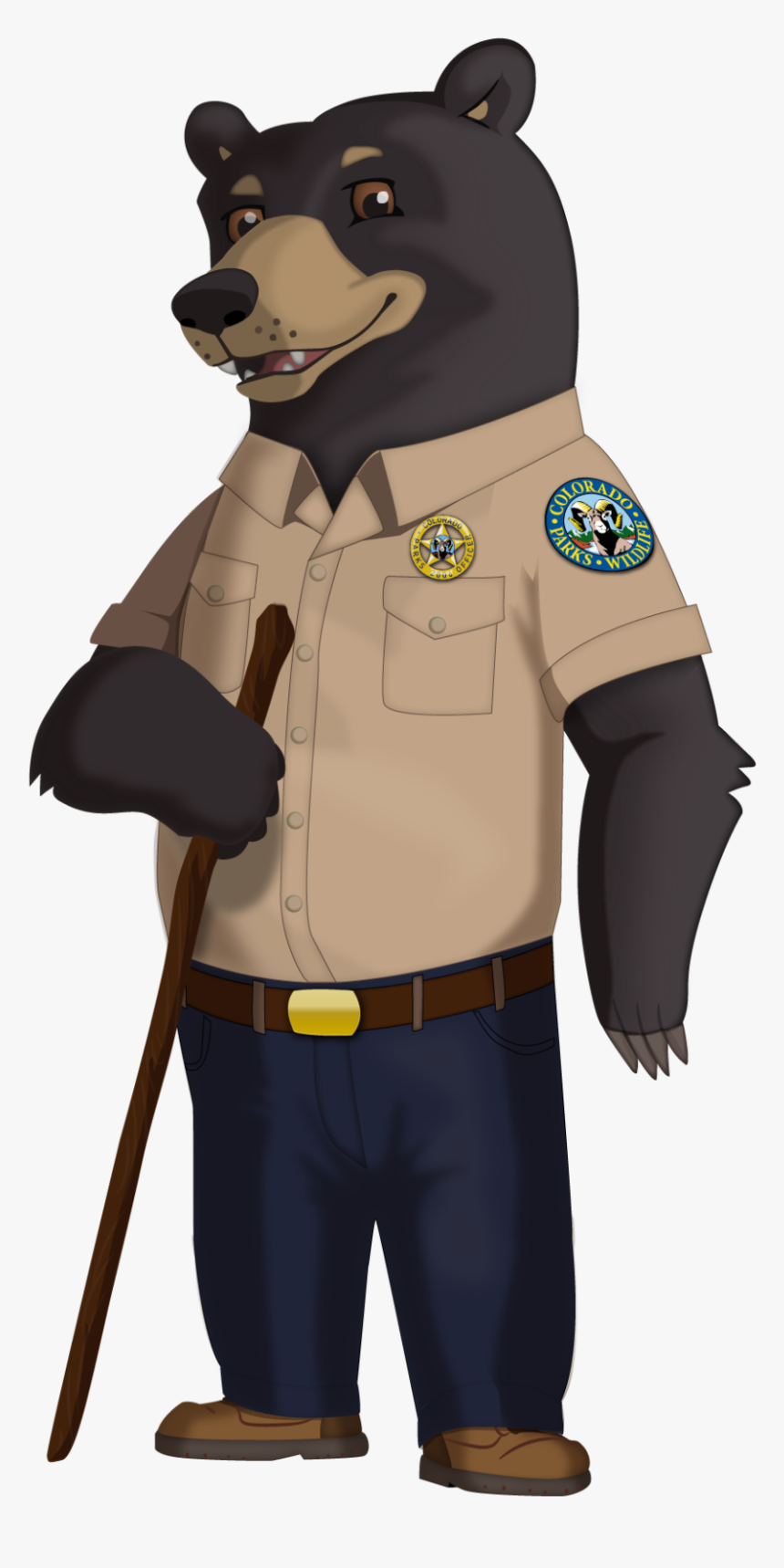 Black Bear Cmsp "
 Class="img Responsive Owl First - Cartoon, HD Png Download, Free Download