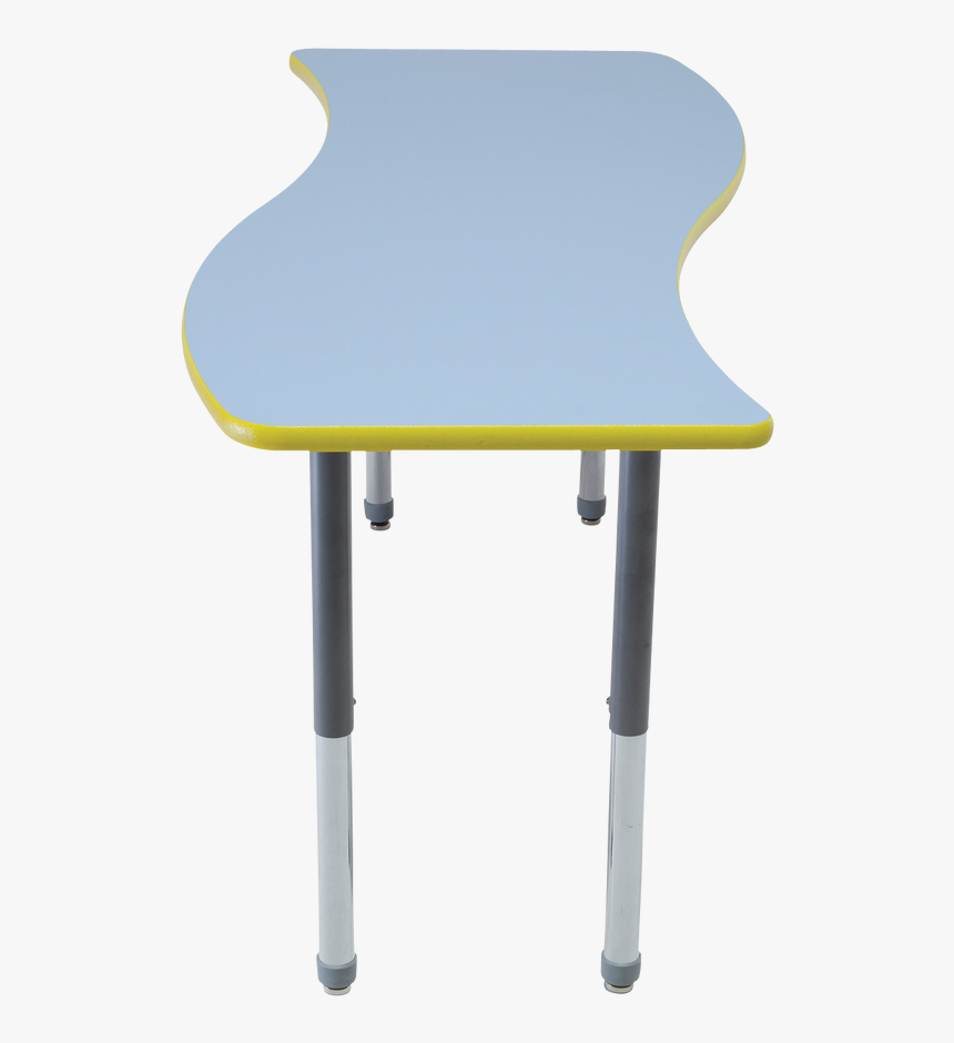 Amtab Waaw305d Wave Shape Markerboard Table 24 W X - Chair, HD Png Download, Free Download