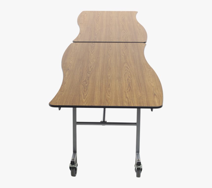 Amtab Mwt12 Mobile Wave Shape Table 12 Feet Long - Table, HD Png Download, Free Download