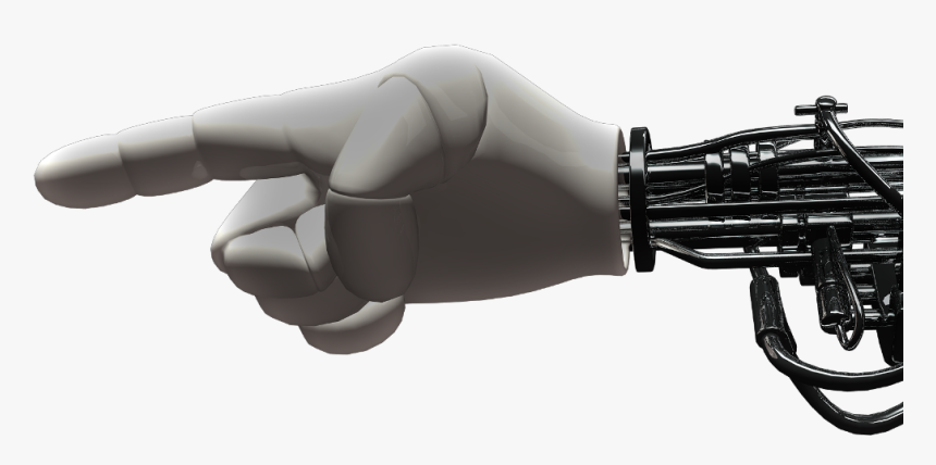 #editedwithpicsart #robotarm #robot #artm #finger #pointing - Robot, HD Png Download, Free Download