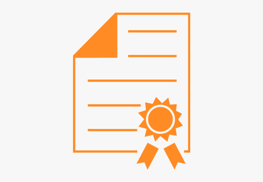 Icon Certified Orange Free, HD Png Download, Free Download