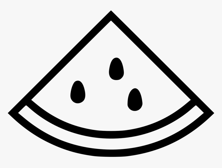 Watermelon Food Fruit Bbq Comments Clipart , Png Download - Watermelon Png Black And White, Transparent Png, Free Download