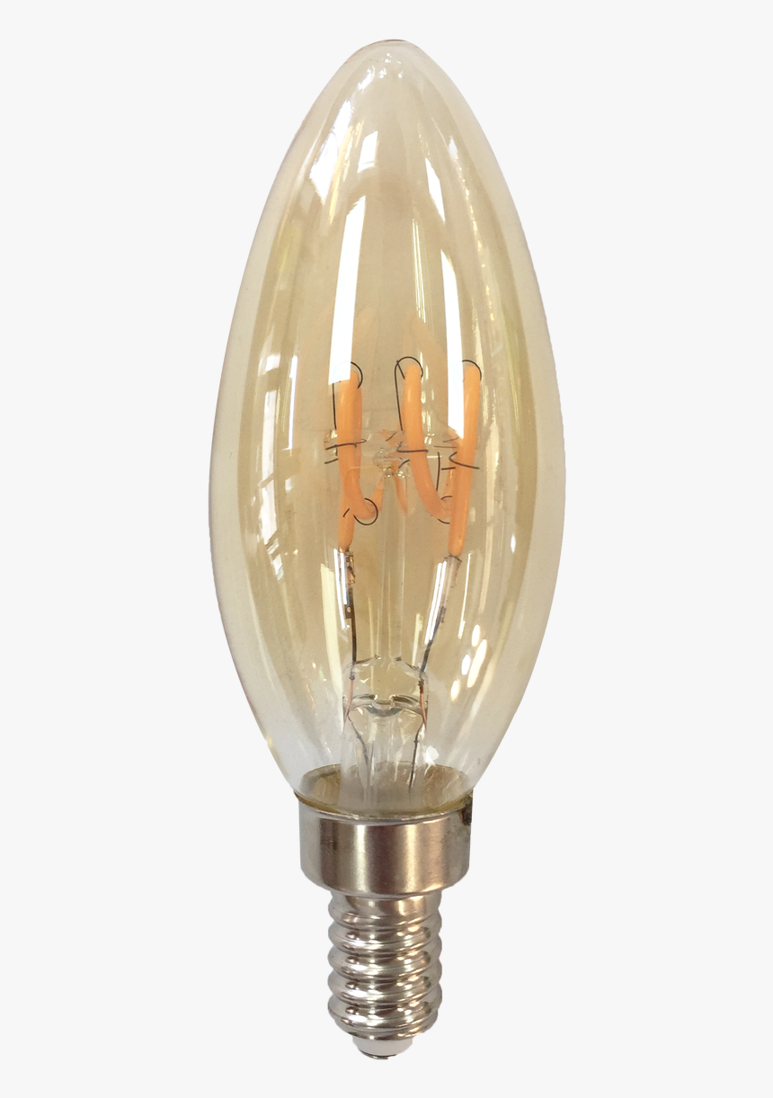 Led Filament Candle Light Bulb - Sconce, HD Png Download, Free Download
