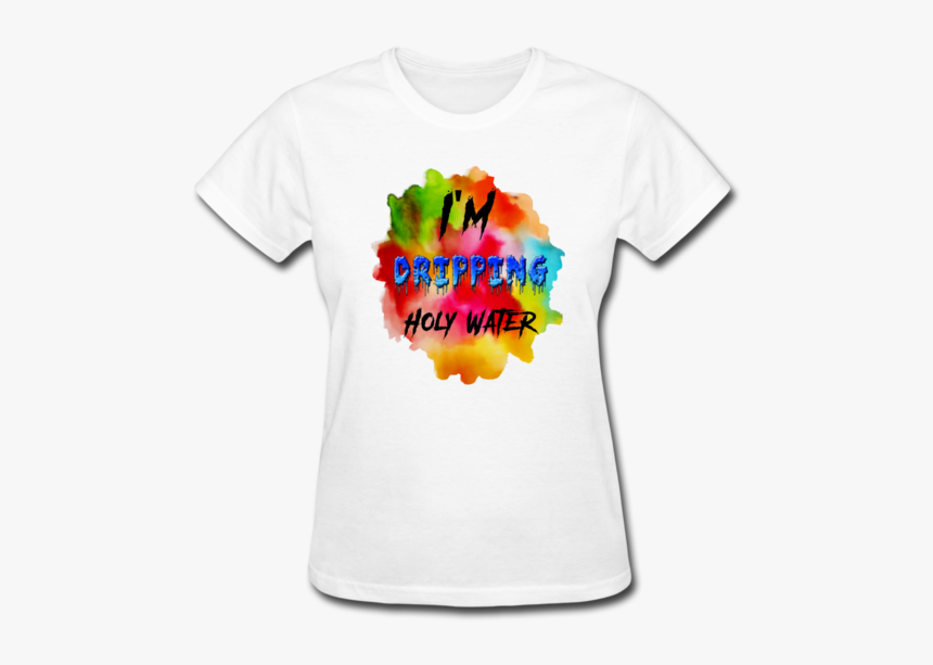 Dripping Holy Water T-shirt - T-shirt, HD Png Download, Free Download
