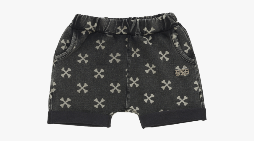 Rock Your Baby Cross Bone Baby Shorts - Pattern, HD Png Download, Free Download
