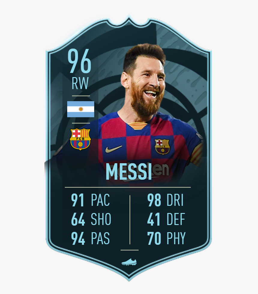 Messi Potm Fifa 20, HD Png Download, Free Download