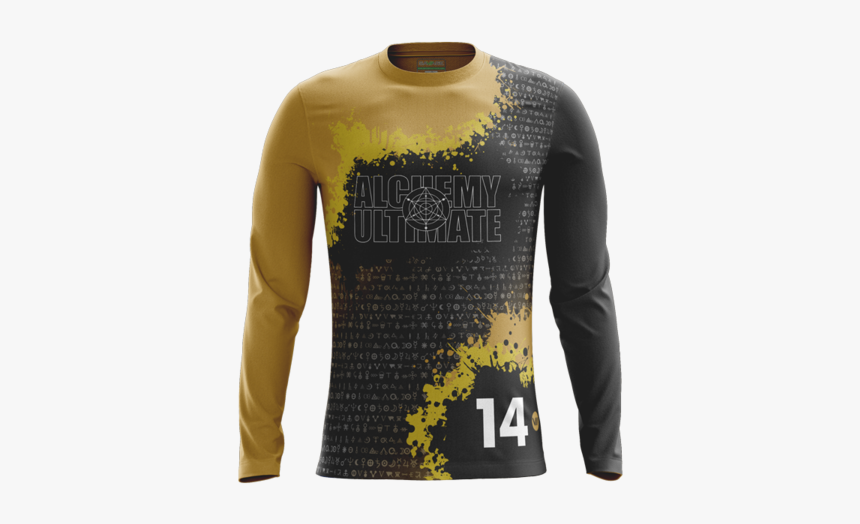 Alchemy Ultimate Dark Ls Jersey - Long-sleeved T-shirt, HD Png Download, Free Download