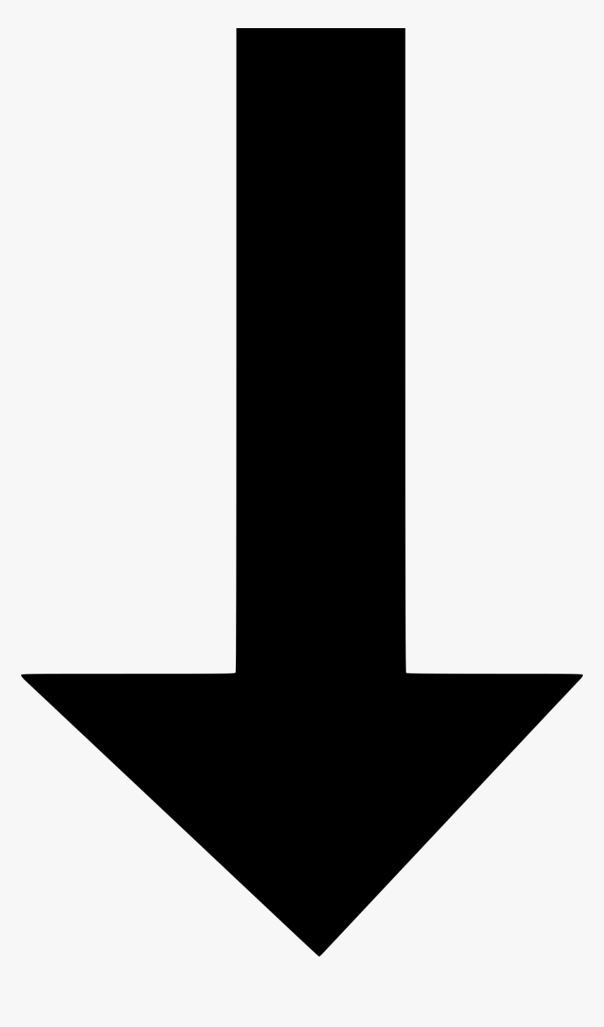 Arrow Pointing Down Png, Transparent Png, Free Download