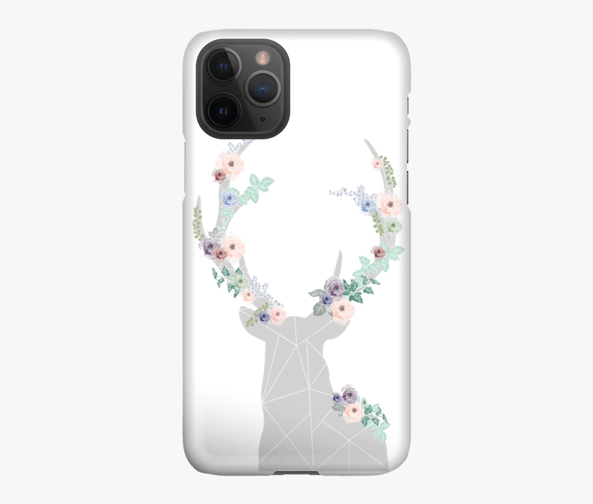 Flower Reindeer Case Iphone 11 Pro - Iphone, HD Png Download, Free Download