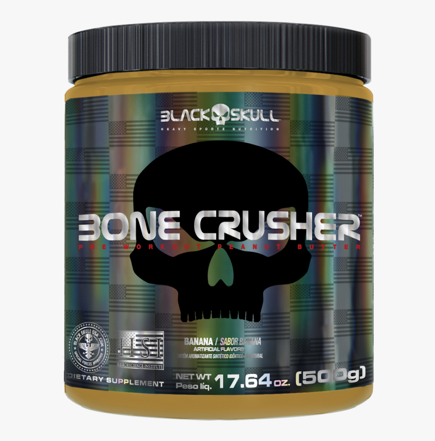 Bone Crusher Peanut Butter - Bone Crusher Workout Butter, HD Png Download, Free Download