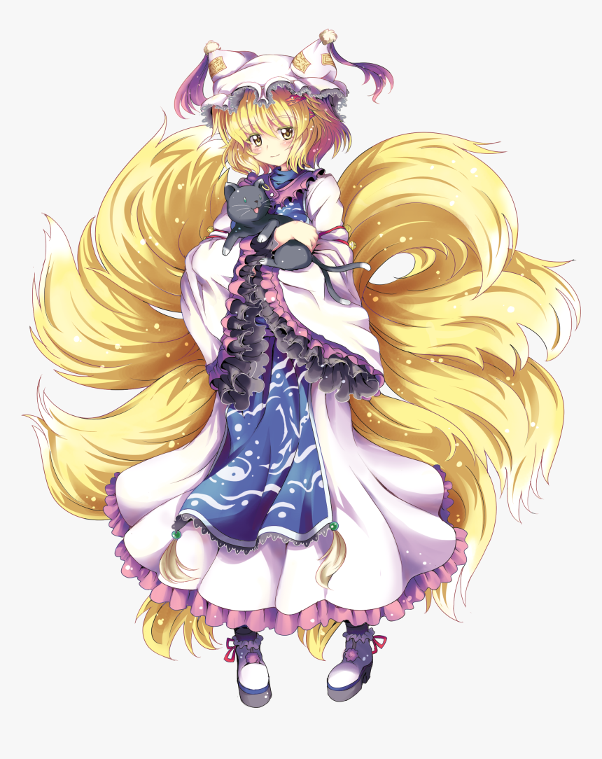 Touhou Ran And Chen , Png Download - Ran Yakumo, Transparent Png, Free Download