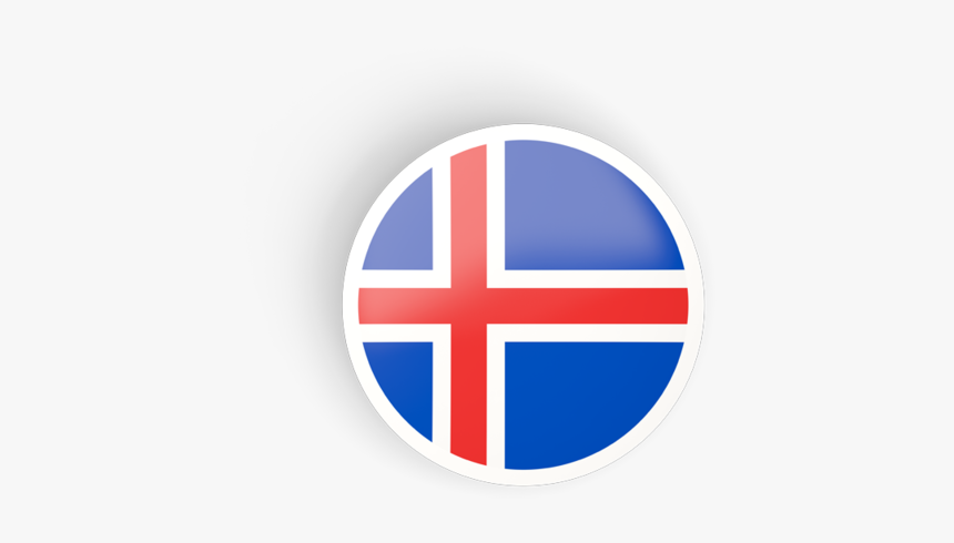 Round Concave Icon - Iceland Flag Icon Png, Transparent Png, Free Download