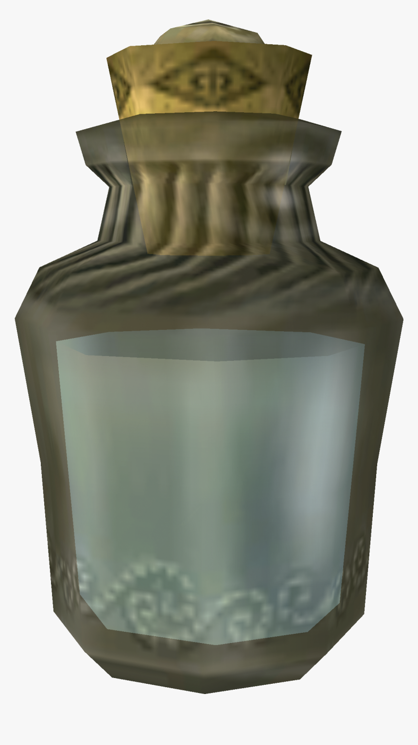 Tp Bottled Water Render - Bottle Of Oil Twilight Princess, HD Png Download, Free Download