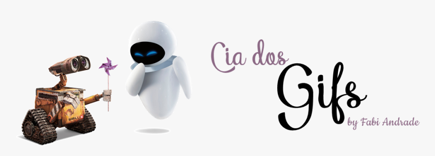 Cia Dos Gifs - Wall E Et Eve, HD Png Download, Free Download