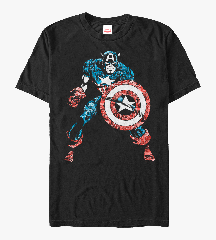 Captain America Comic Shirt - Captain America, HD Png Download, Free Download