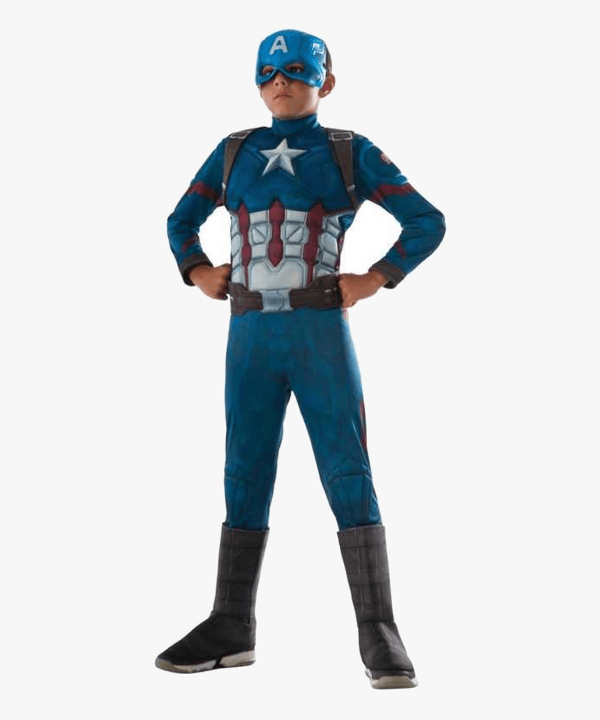 Capitaine America Costume, HD Png Download, Free Download