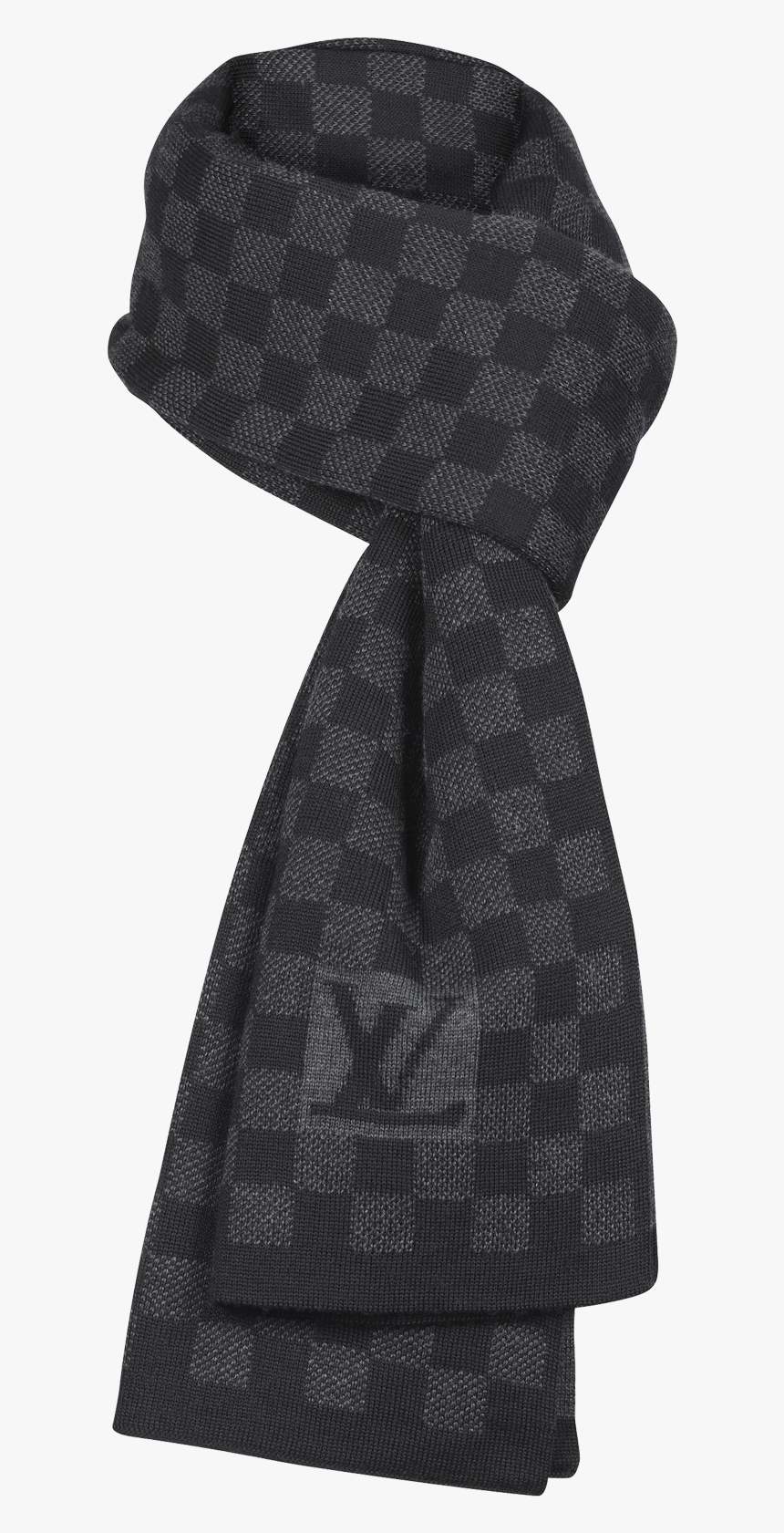 Graphite Scraf Louis Vuitton Damier, Gentleman Style, - Echarpe Louis Vuitton Homme, HD Png Download, Free Download