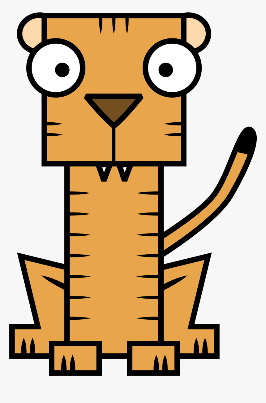 Squared Animal Icon Set [png] Png - Tiger, Transparent Png, Free Download