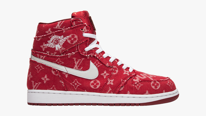 Jordan 1 Louis Vuitton Supreme, HD Png Download, Free Download