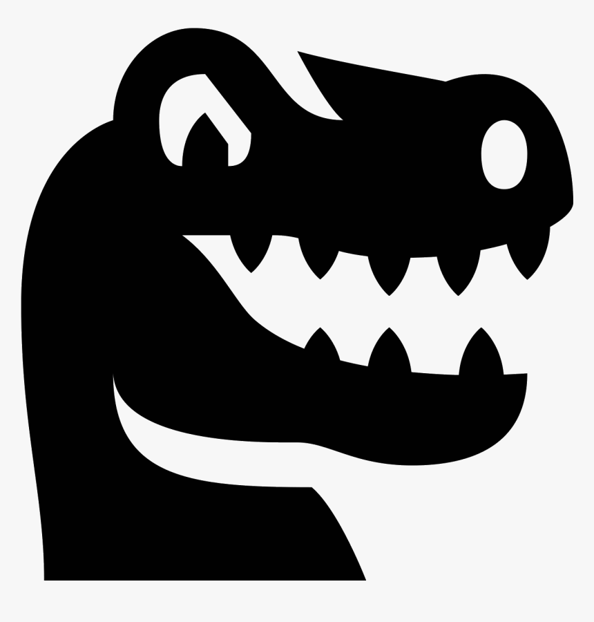 There Is A Dinosaur Head That Looks Like A T-rex With - Illustration, HD Png Download, Free Download