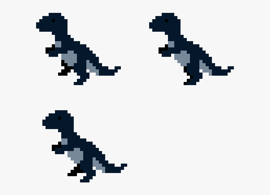 Pixel T Rex, HD Png Download, Free Download