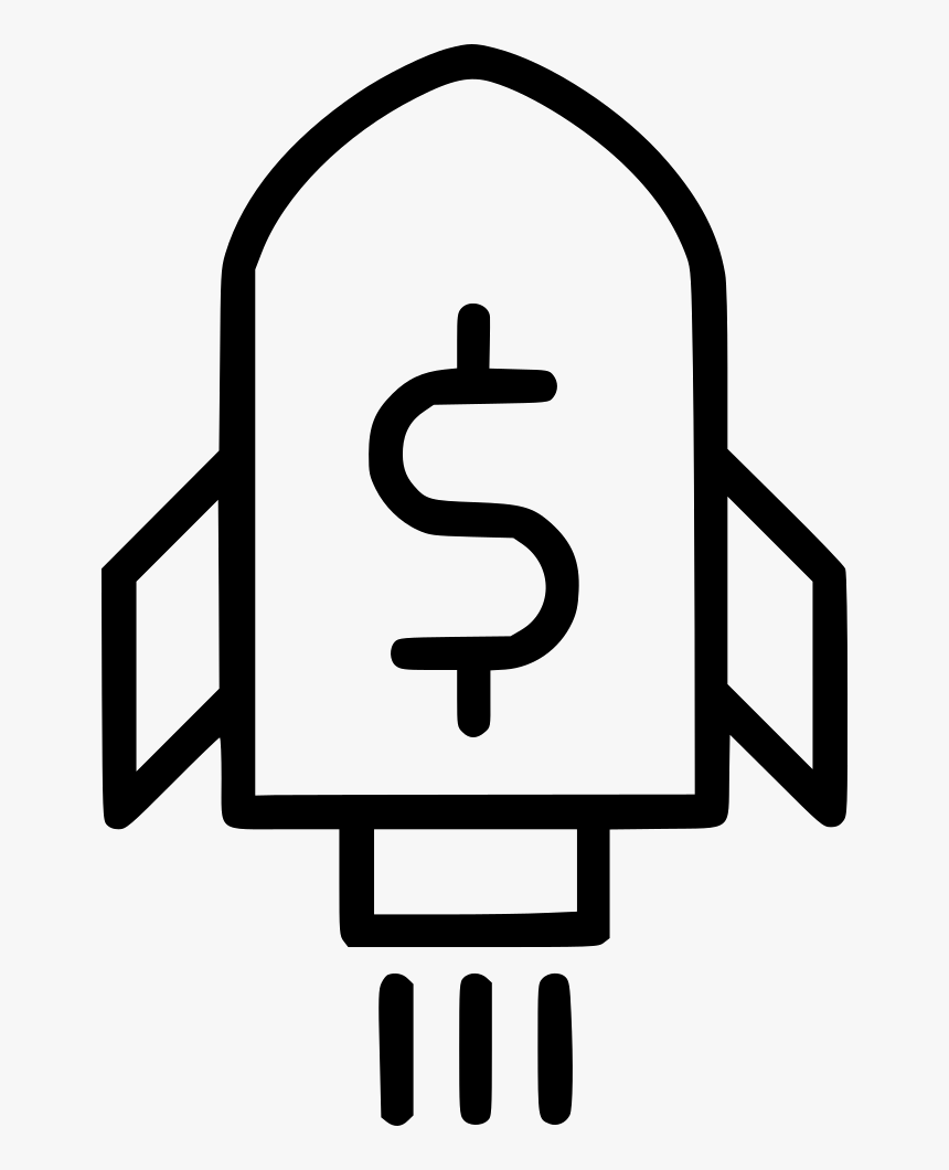 Rocket Dollar Sign Comments - Icon, HD Png Download, Free Download