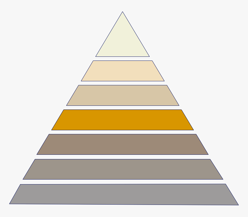 Transparent Pyramid Layer - Pyramid With Layers, HD Png Download, Free Download