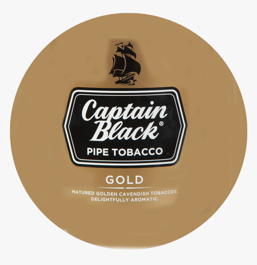 Captain Black-gold - Label, HD Png Download, Free Download