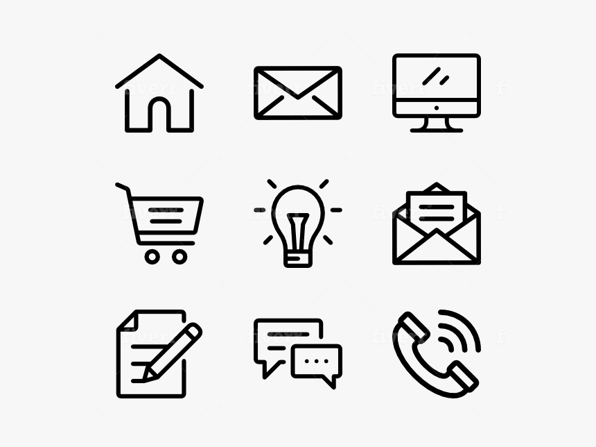 Bed And Breakfast Icons, HD Png Download, Free Download