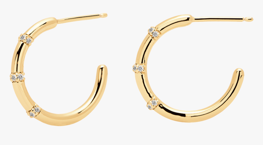 Horizon Gold Earrings - Earrings, HD Png Download, Free Download