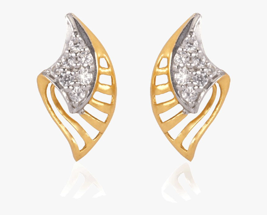 22kt Yellow Gold Earring For Women - Earrings, HD Png Download, Free Download