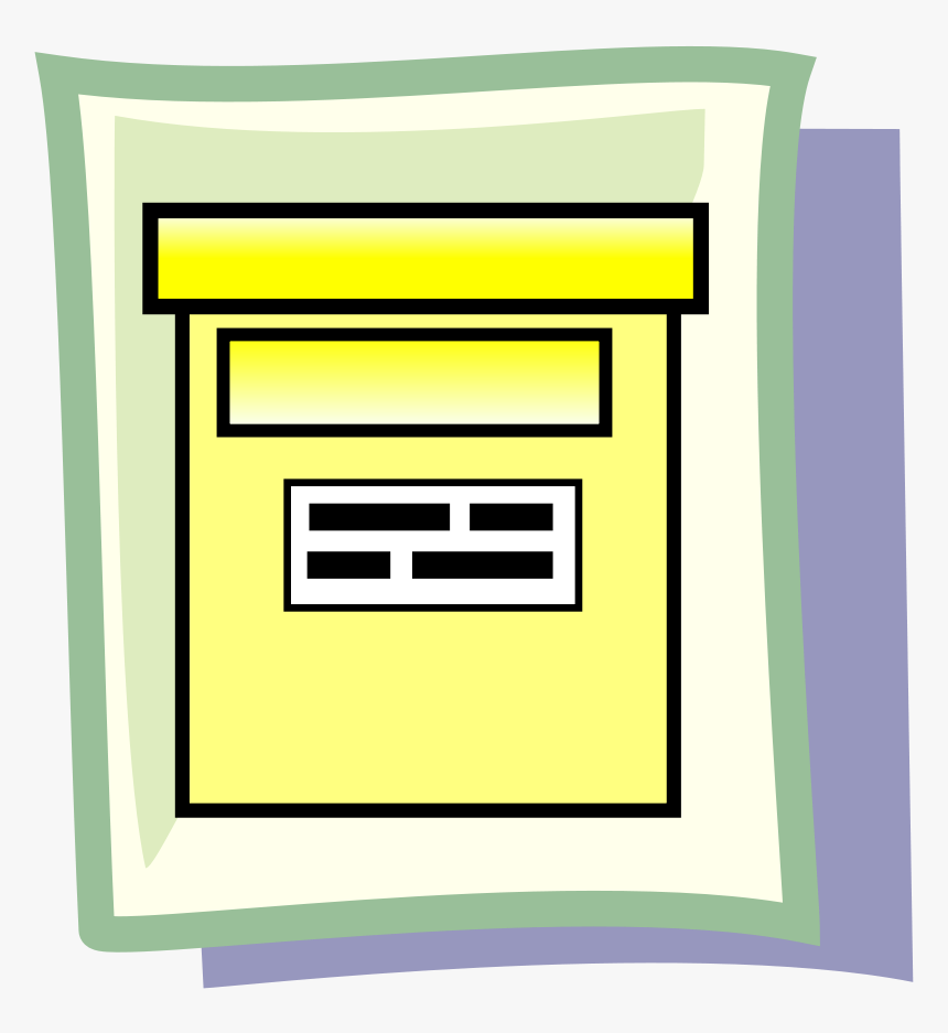 Mail Box Svg Clip Arts - Clip Art Kotak Pos, HD Png Download, Free Download