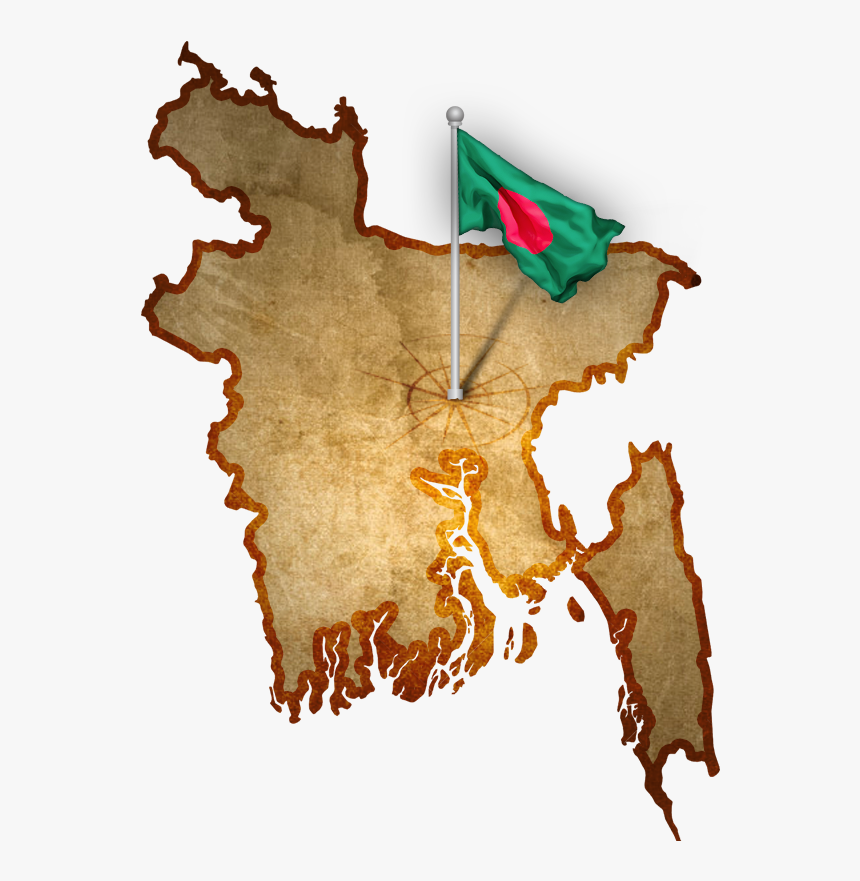 Bangladesh - Bangladesh Map Grey, HD Png Download, Free Download