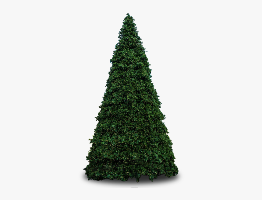 12’ Town Square Frame Tree With Warm White Led Lights - Giant Christmas Trees, HD Png Download, Free Download
